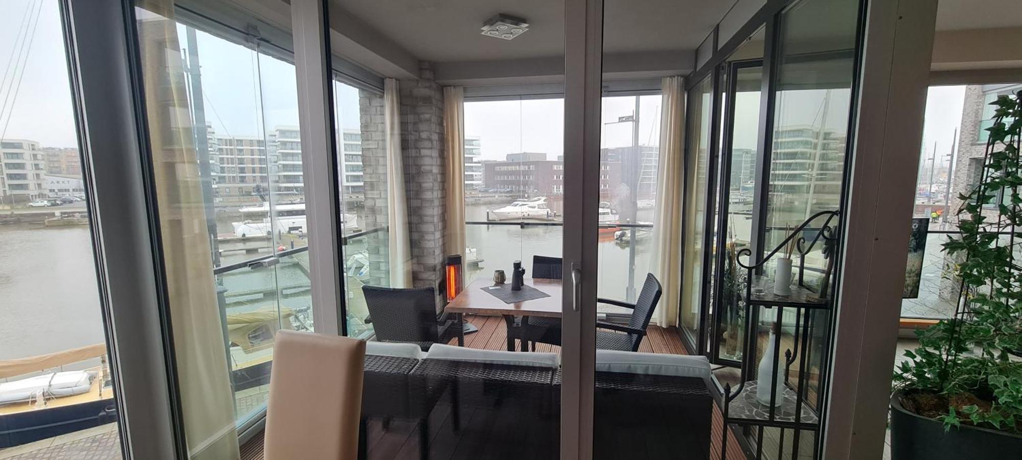 Ferienwohnung Neuer Hafen Marina Bremerhaven Pokoj fotografie